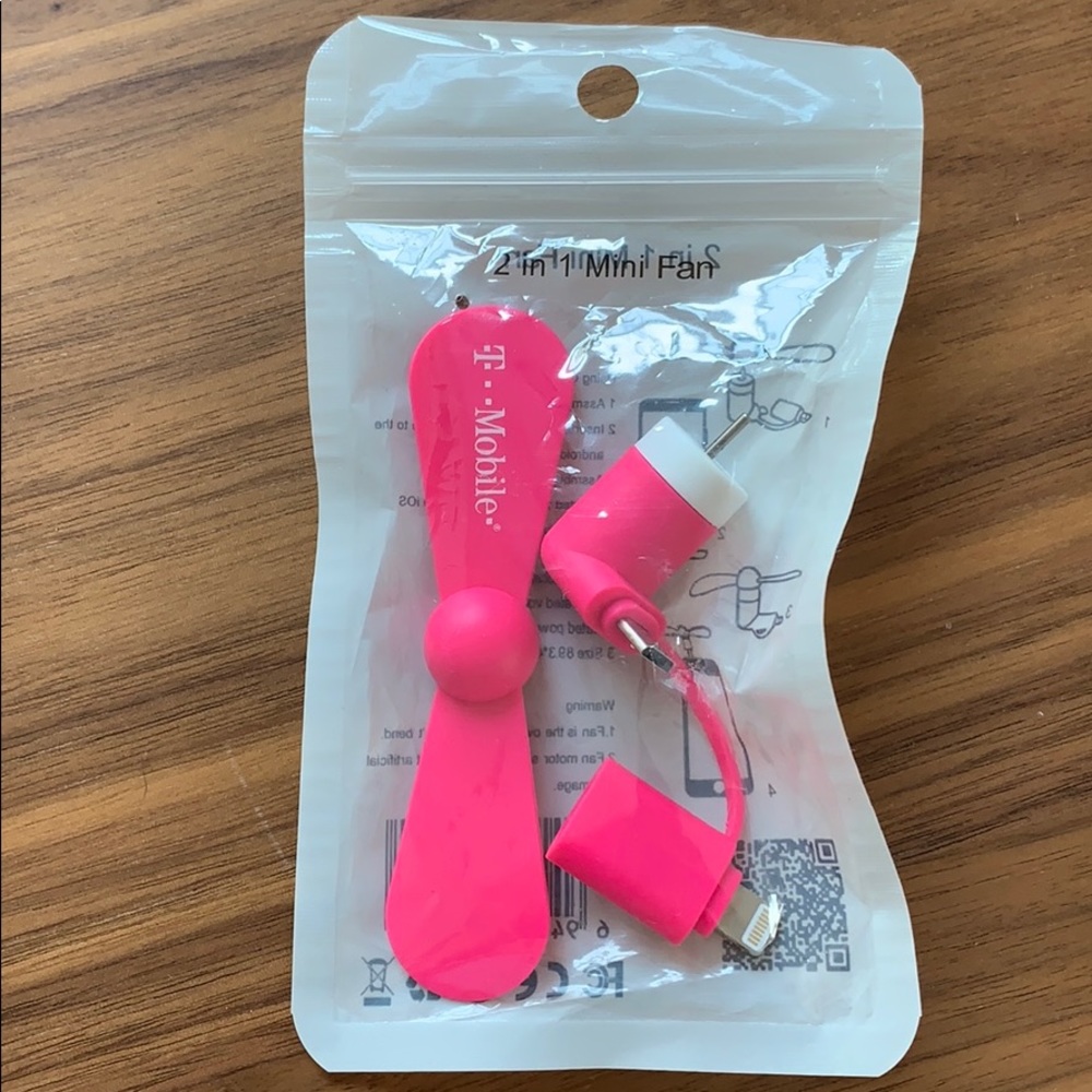 T-Mobile 2 in 1 Mini Fan